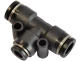Тройник цанговый прямой AirTAC PEG6-4