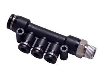 Коллектор цанговый с резьбой AirTAC PKD6-401
