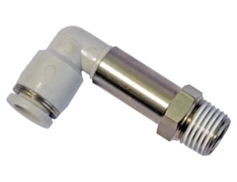 Штуцер цанговый угловой удлиненный AirTAC PLL402