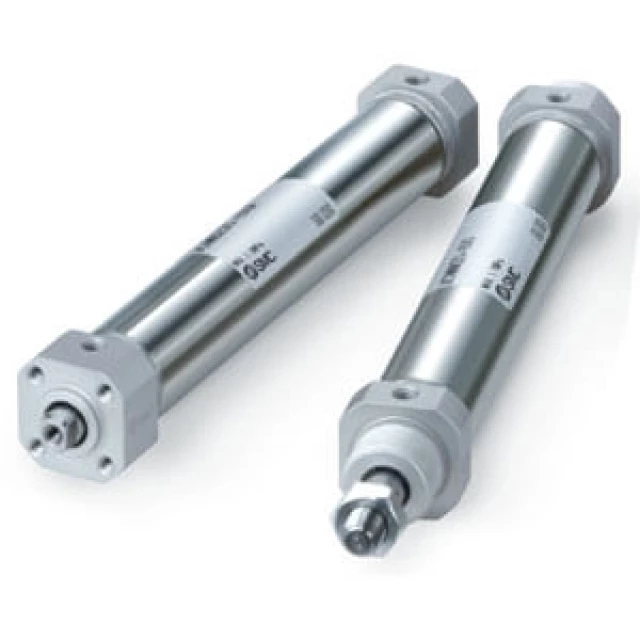Круглый пневмоцилиндр SMC JCDMMZ25TR-100F