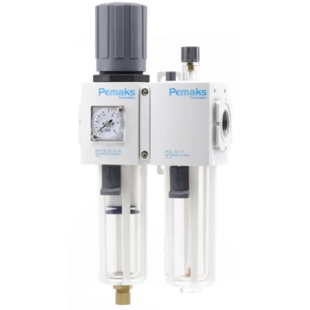 Блок подготовки воздуха Pemaks PS1-FRL-S3-34-M
