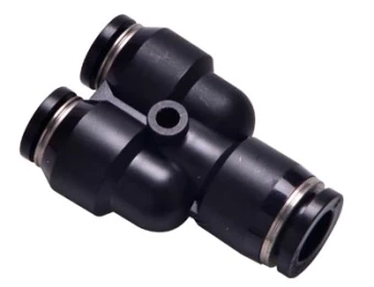 Тройник цанговый прямой AirTAC PYW6-4