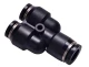 Тройник цанговый прямой AirTAC PYW6-4