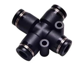Фитинг цанговый крестообразный AirTAC PZG8-6