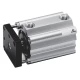Короткоходовой цилиндр Camozzi QPR2A050A025