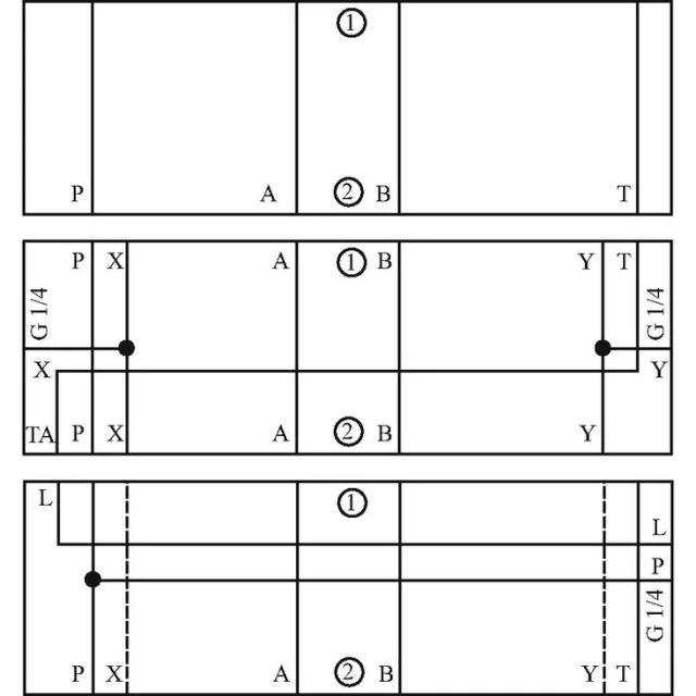 Адаптерная плита Rexroth HSE 10B 06A 001-31/M00
