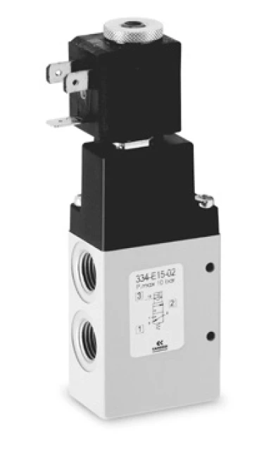 Распределитель Camozzi 334-E15-02-G77-48V