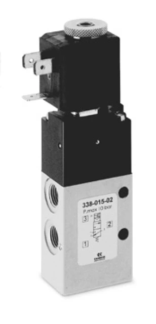 Распределитель Camozzi 338L-015-02-U7F-380V