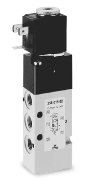 Распределитель Camozzi 358-E15-02-G7K-125V