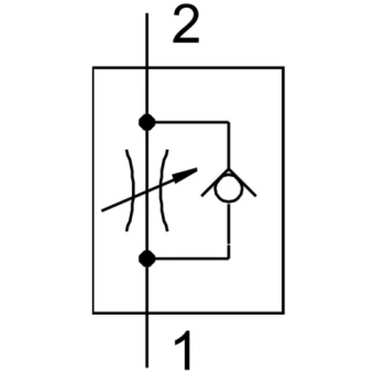 Дроссель без обратного клапана XCPC RE-04