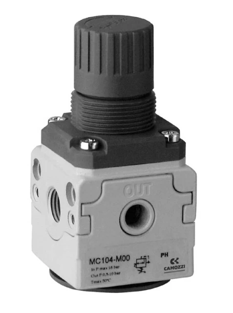 Регулятор давления батарейной сборки Camozzi MC104-M20