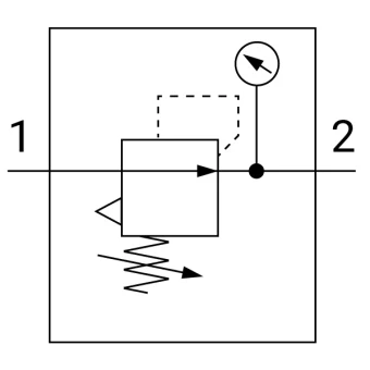 Регулятор давления SMC AR25-F03G-1