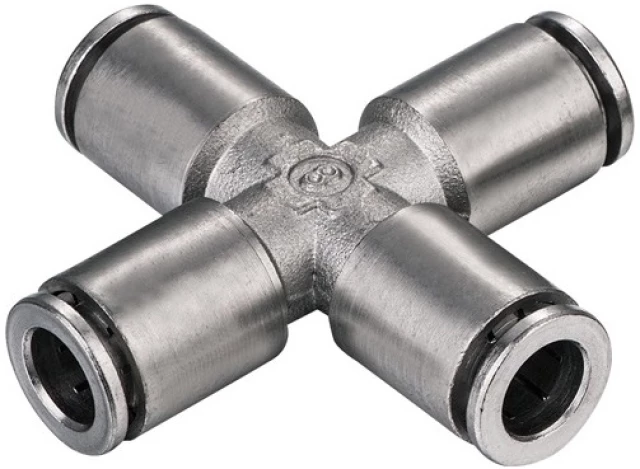 Фитинг цанговый крестообразный SNS JPXL-4