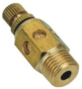 Глушитель латунный c дросселем SNS PSC-01