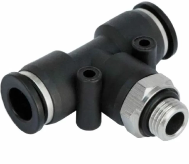 Тройник цанговый с резьбой SNS SPB4-M5C