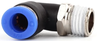 Штуцер цанговый угловой SNS SPL16-G04