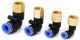 Штуцер цанговый угловой SNS SPLF12-03