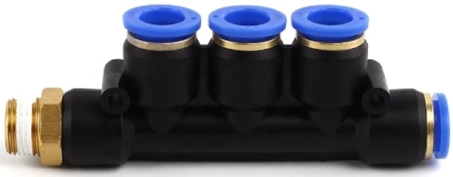 Коллектор цанговый SNS SPWD12-10-04