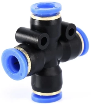 Фитинг цанговый крестообразный SNS SPXL-10