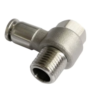 Штуцер цанговый угловой Pneumax SSH10-02