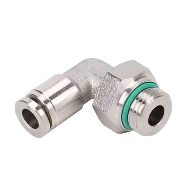 Штуцер цанговый угловой Pneumax SSL04-M5