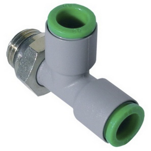 Тройник цанговый с резьбой Pneumax T211012