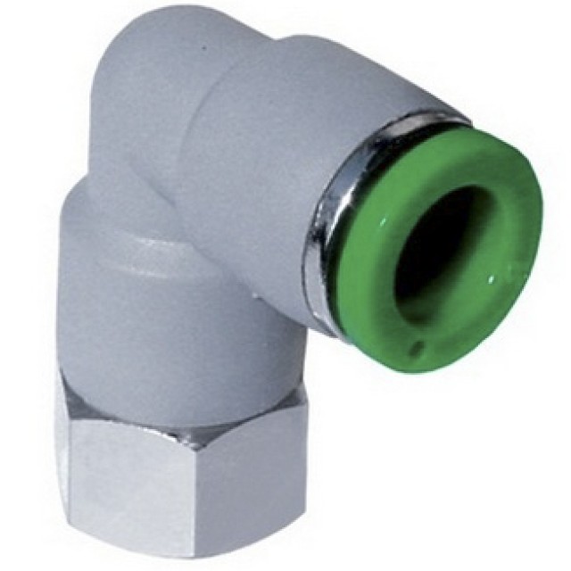 Штуцер цанговый угловой Pneumax T22F1214
