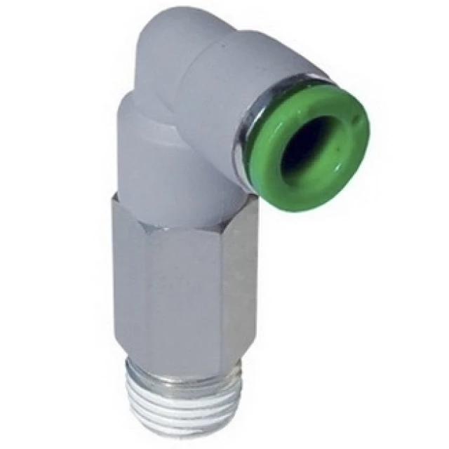 Штуцер цанговый угловой удлиненный Pneumax T22LC0418