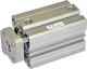 Компактный цилиндр с направляющими AirTAC TACQ 80X75S