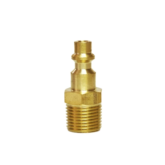 1/4in, БРС серия D, ISO 6150 B, ниппель, наружная резьба, латунь TL2DMS-B TITAN LOCK