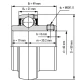 Подшипник TECHNIX UC208