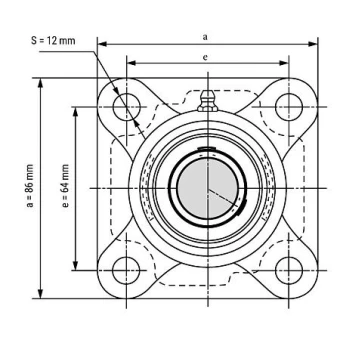 Подшипниковый узел TECHNIX UCF216