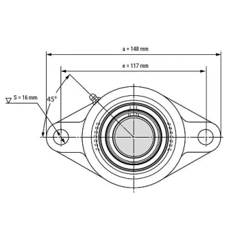 Подшипниковый узел TECHNIX UCFL215