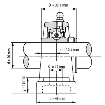 Подшипниковый узел TECHNIX UCP214