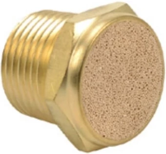 Глушитель бронзовый резьбовой KIPVALVE VPS-G1/4