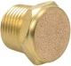 Глушитель бронзовый резьбовой KIPVALVE VPS-G1/4