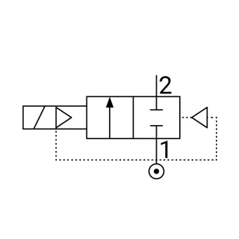 Соленоидный клапан с сервоприводом Aignep X4F 04 1 12 V 0