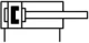 Компактный пневмоцилиндр XCPC ADN-25-125-S-B