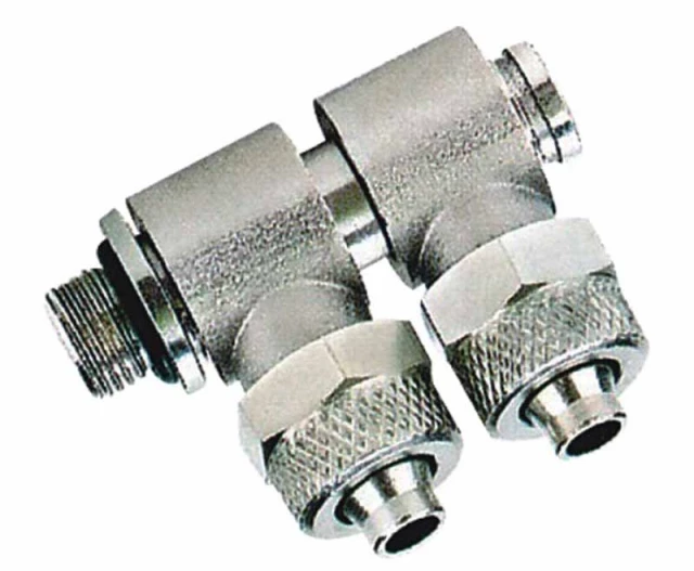 Тройник с накидной гайкой XCPC XRPDH-12/10-03