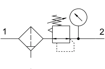 Фильтр-регулятор давления XCPC OFR-MIDI-1/2-7