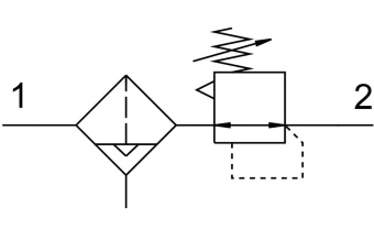Фильтр-регулятор давления XCPC XOFR-MIDI-3/8-7-A