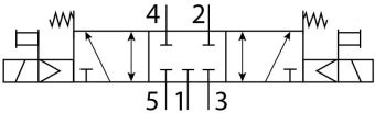Распределитель с электроуправлением XCPC 4V330C-10-AC24V